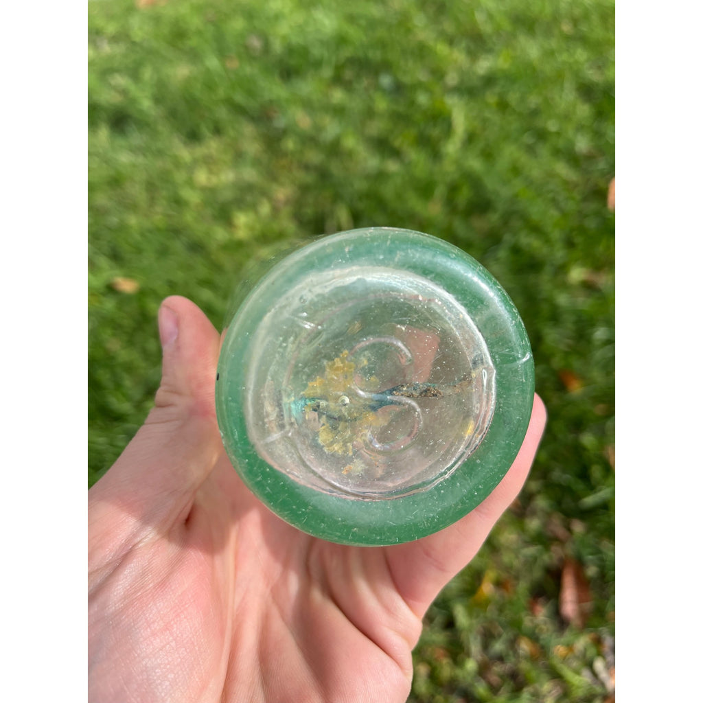 Vintage H. Schloemer Soda Beer Bottle Milwaukee Wisconsin Blob Hutchinson