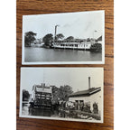 Original Snapshot Photos of Paul L. (LeFevre) Steamer Ship Oshkosh Wis Excursion