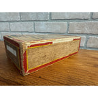 Vintage 1930s Porter's Special Wooden Cigar Box Tampa Milwaukee Wisconsin WI Wis
