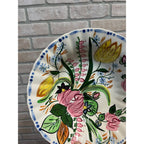 Vintage Blue Ridge Southern Potteries "Nove Rose" Vegetable Serving Bowl 9.5"
