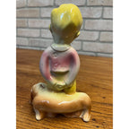Vintage Elsa "A Boy and His Dog"  Dachshund Ceramic Figurine MCM