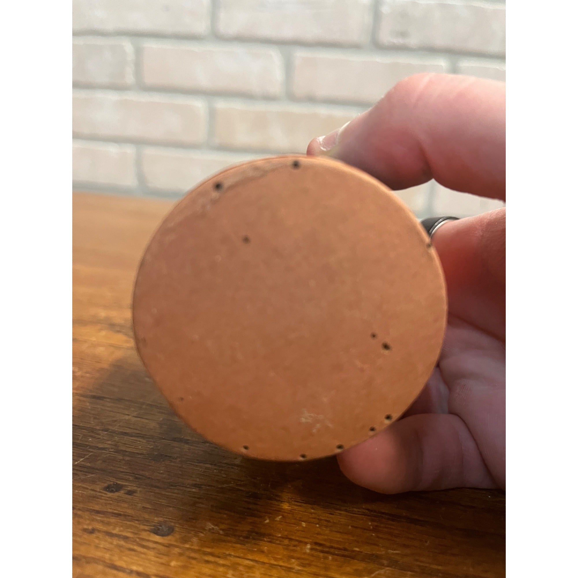 Vintage Ann Page Cayenne Pepper ROUND Spice Box Kitchen decor