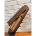Primitive Handmade Sliding Lid Wood Box Sewing or Pencil / Ink Pen Case AAFA