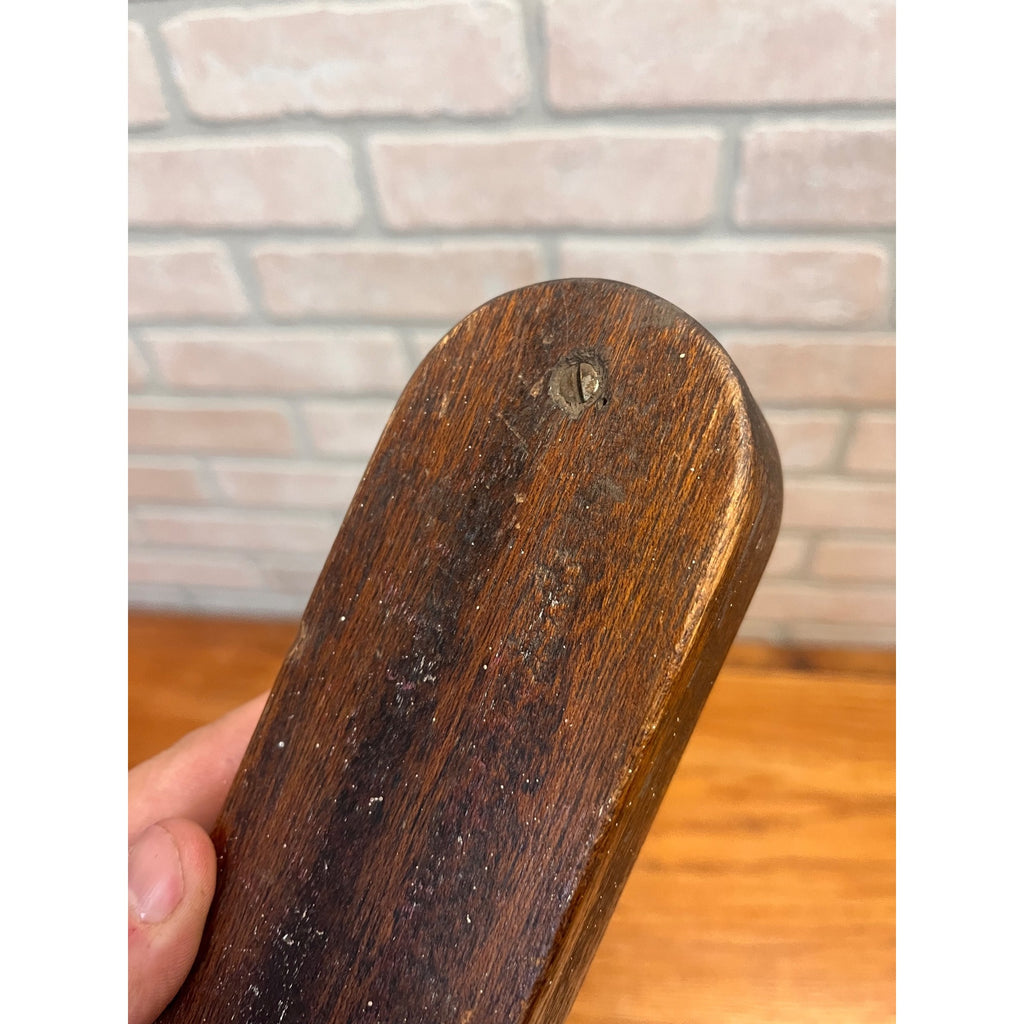 Primitive Handmade Sliding Lid Wood Box Sewing or Pencil / Ink Pen Case AAFA