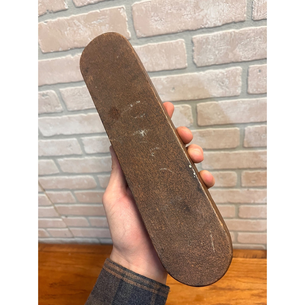Primitive Handmade Sliding Lid Wood Box Sewing or Pencil / Ink Pen Case AAFA