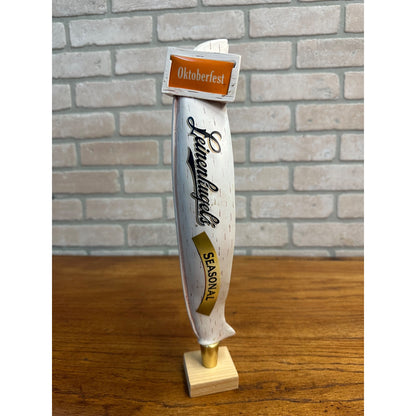 Vintage Leinenkugel Seasonal Oktoberfest Canoe Shaped Beer Tap Handle