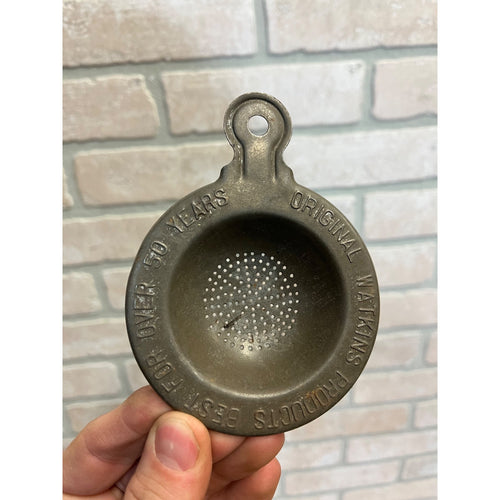 Vintage Watkins Products Advertising Metal Kitchen Tool Egg Separator
