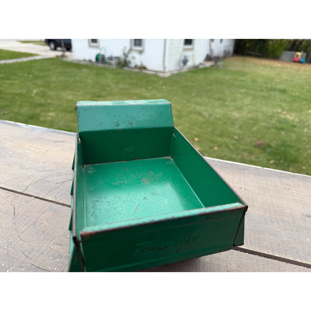 Vintage Tonka Dump Truck Red & Green Pressed Steel Toy