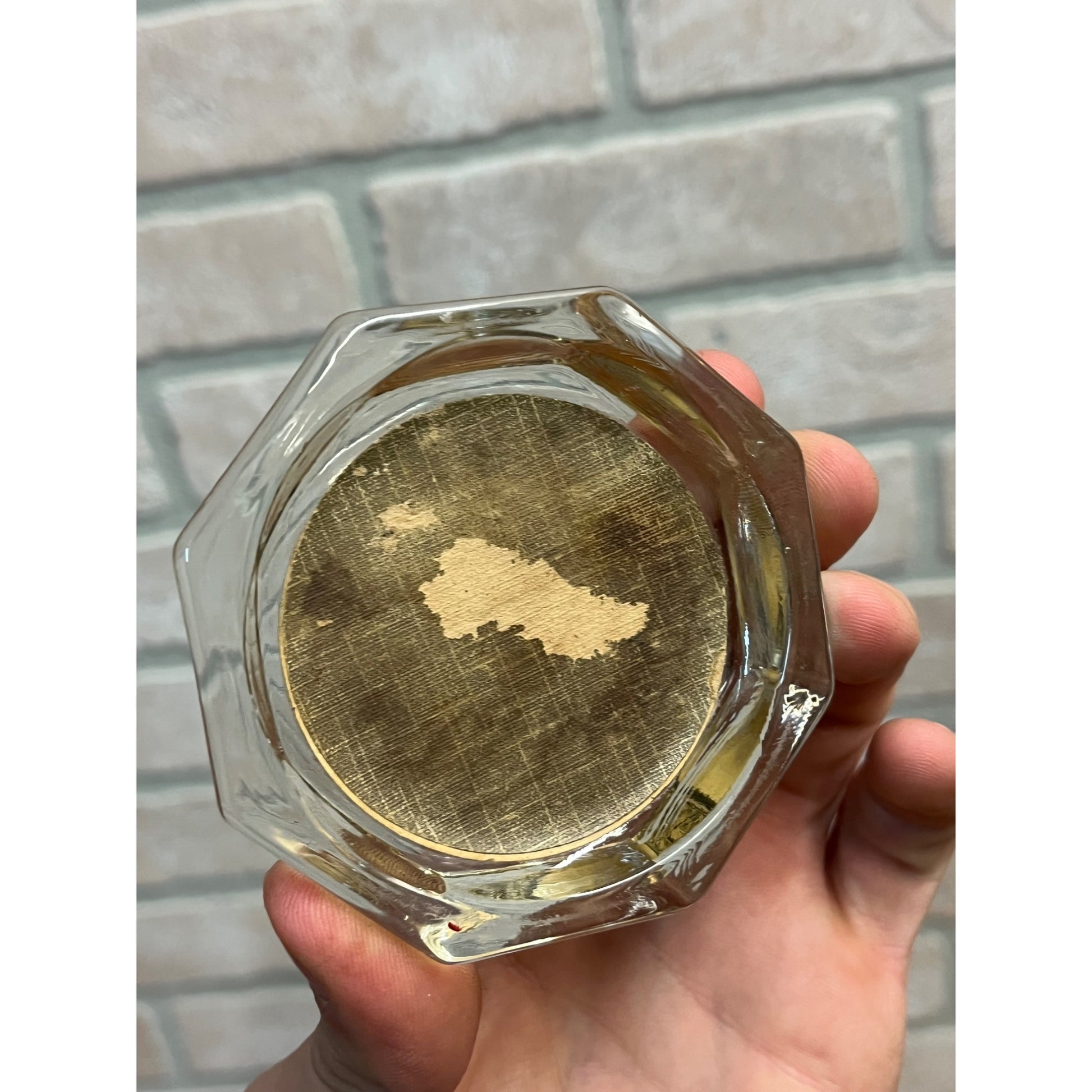 Vintage 1930s Luxembourg Real Photo Souvenir Glass Paperweight