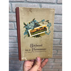 Vintage Boyhood in a Parsonage By Paul E. Kretzmann Hardcover Book Printed in Germany