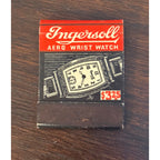 Vintage Ingersoll Watches Aero Watch Yankee UNSTRUCK Matchbook Advertising