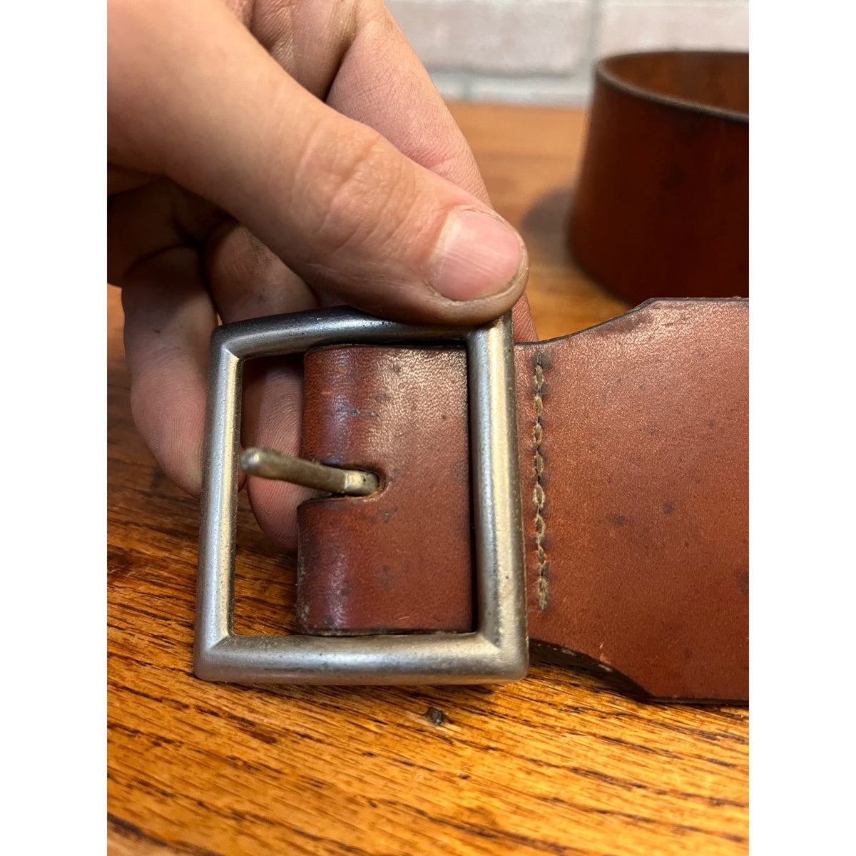 Vintage Hunter Company Brown Leather Model 206 XLG Ammunition Holster Cartridge Belt Westminster, Colorado