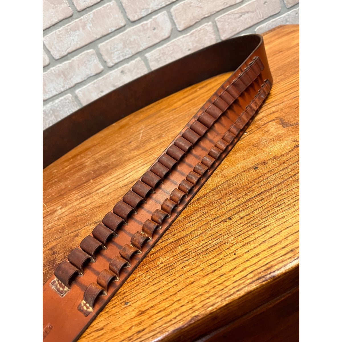 Vintage Hunter Company Brown Leather Model 206 XLG Ammunition Holster Cartridge Belt Westminster, Colorado