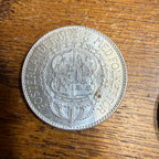 (2) 1939 Denmark 2 Kroner Silver Fine  Coins