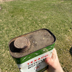 Vintage 1950s Quart Oil Can Texaco Outboard Motor Oil Can