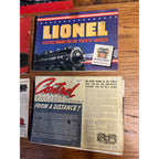 Original Lionel Electric Train Consumer Catalogs 1934, 1937, 1939, 1941, 1942