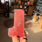 Vintage Zarling Meats Milwaukee Wisconsin Match Holder Tin Advertising Sign