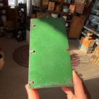 Vintage Zarling Meats Milwaukee Wisconsin Match Holder Tin Advertising Sign