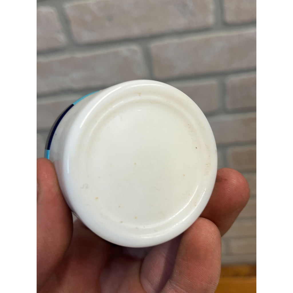 SUB ROSA DEODORANT CREAM MILK GLASS JAR ALMOST FULL NEW ORLEANS LA 1930'S Deco