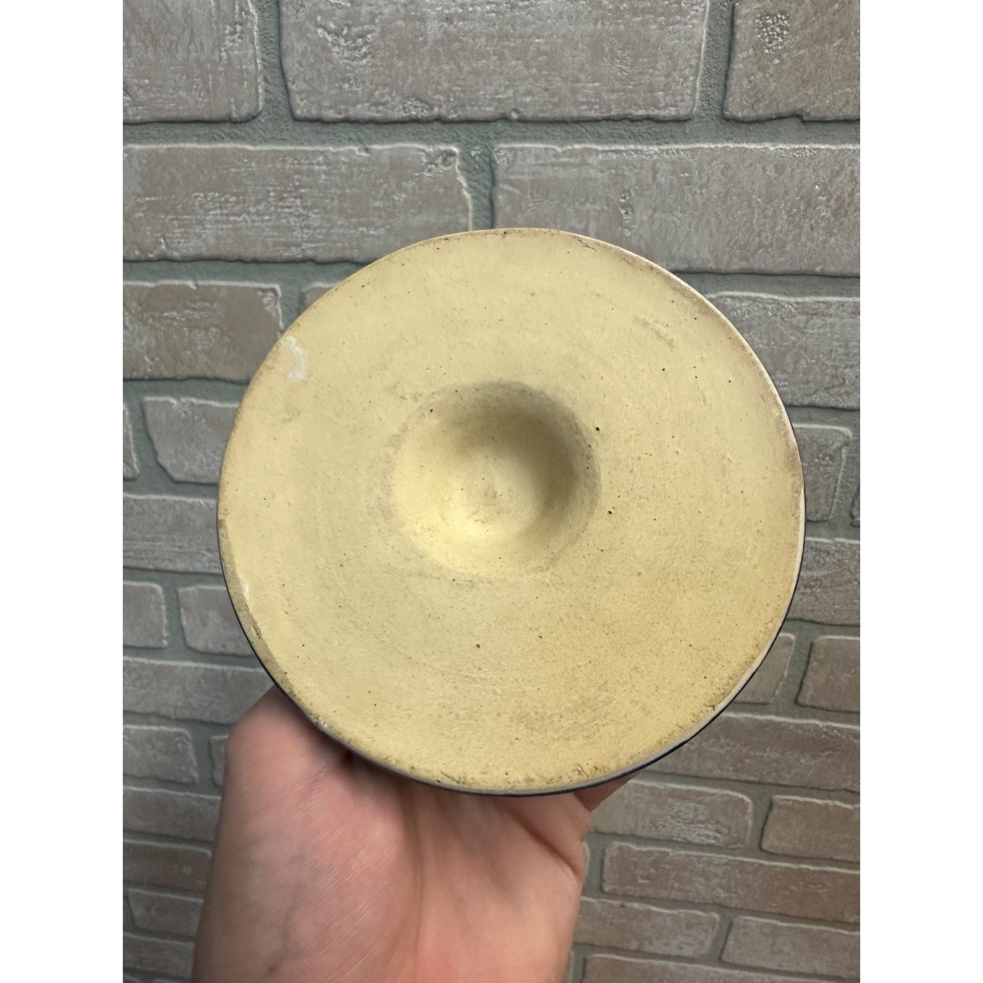 MA Hadley Pottery 4.75" Dia Replacement Lid Sugar Lidded Jar