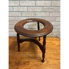 Antique Victorian Walnut Commode Chair Patent 1875 Chamber Pot Stand Primitive