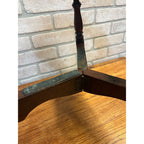 Antique Victorian Walnut Commode Chair Patent 1875 Chamber Pot Stand Primitive