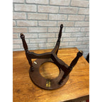 Antique Victorian Walnut Commode Chair Patent 1875 Chamber Pot Stand Primitive