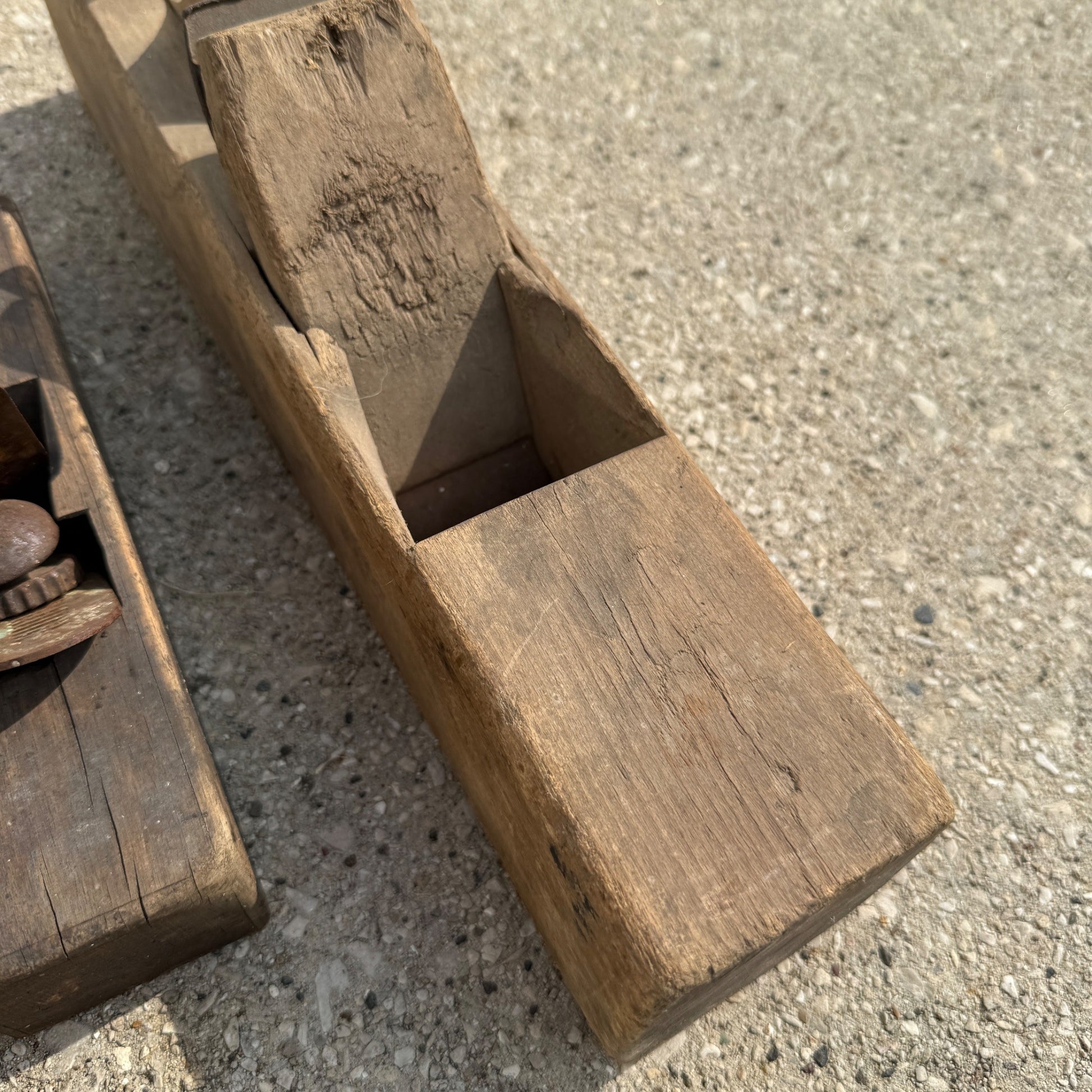 Vintage Antique Lot Woodworking Wooden Black Planes for parts Repair Stanley