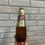 Vintage 1970s Schlitz Foil Glass 1980s Milwaukee Wis Beer Bottle Stubby