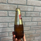 Vintage 1970s Schlitz Foil Glass 1980s Milwaukee Wis Beer Bottle Stubby