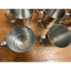 Vintage 1960s Old Hall Stainless PINT Tankards Mugs MCM Robert Welch Set 13
