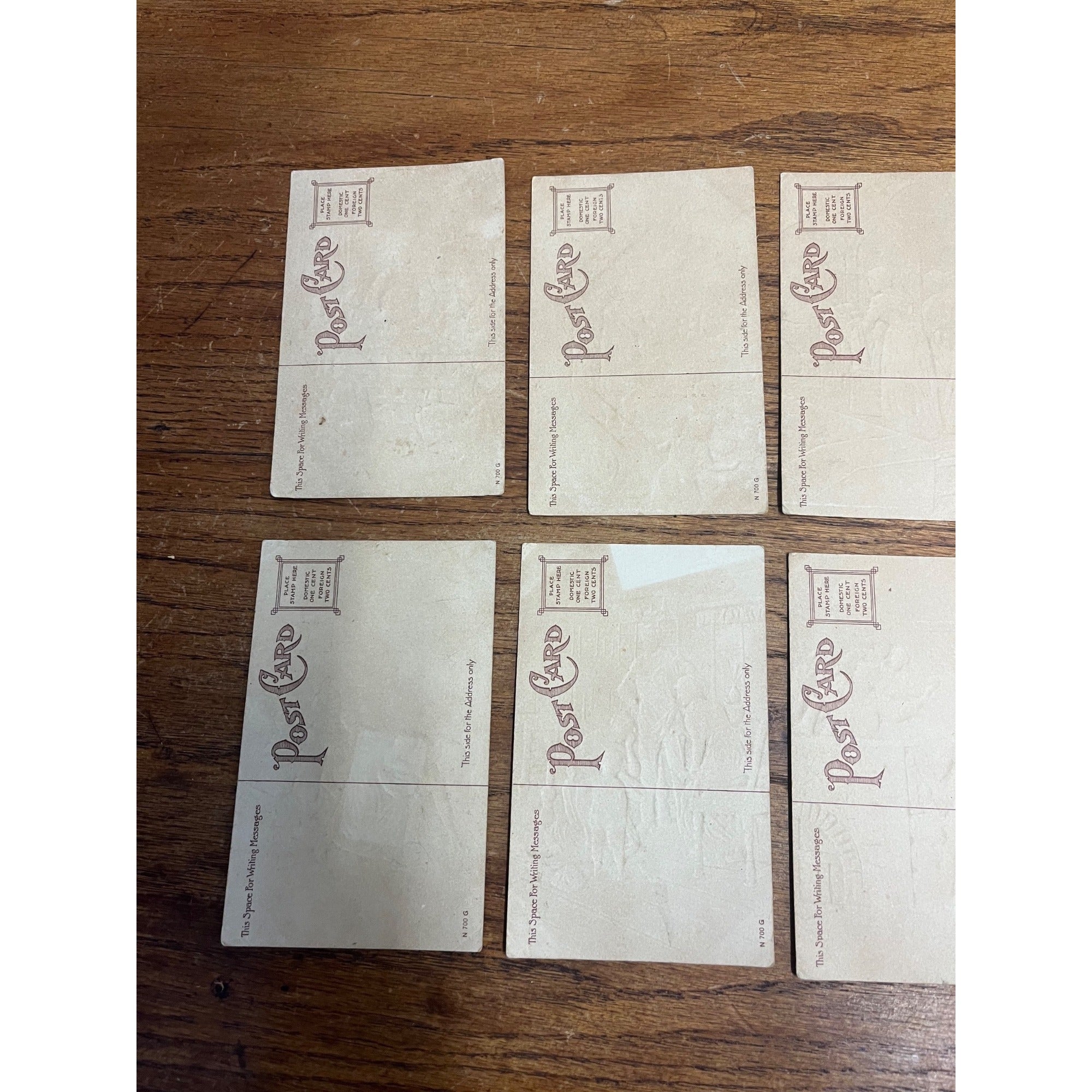 Vintage 1912 Lord's Prayer Postcards Our Father Who Art in Heaven Set (8)