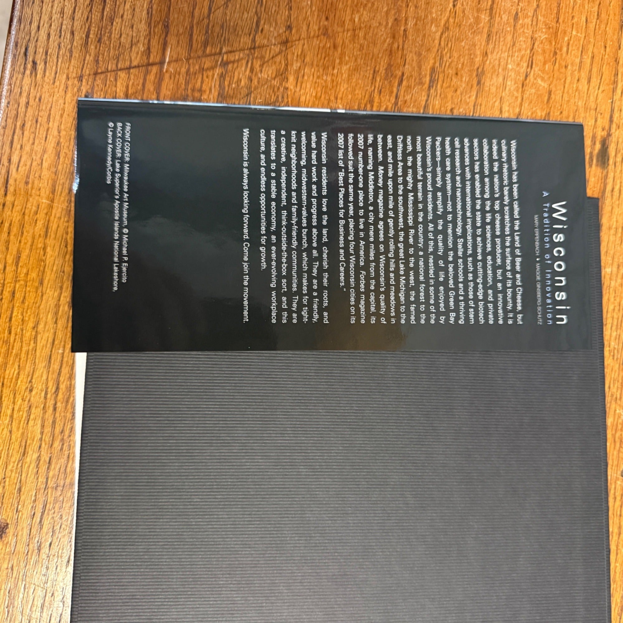 Wisconsin: A Tradition of Innovation, Maggie Ginsberg-Schultz, Mary Erpenbach Hardcover Book