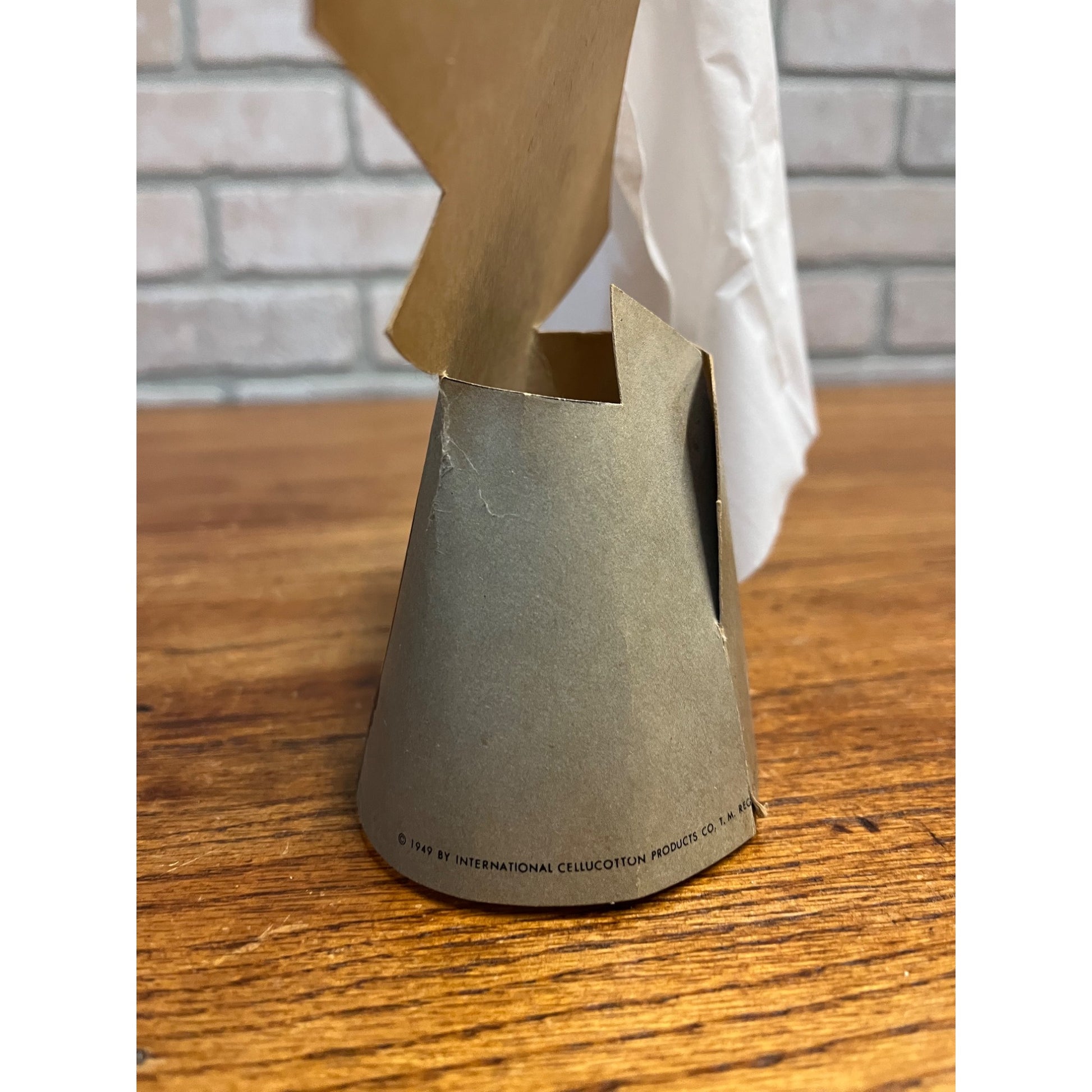 Vintage Kleenex Tissues Little Lulu Countertop Store Display Advertising Sign