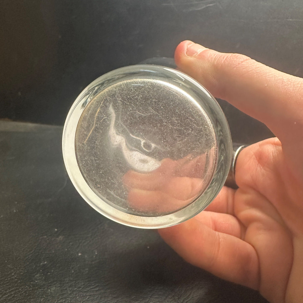 Vintage Pepsi Cola ACL SIngle Dot Fountain Glass Advertising