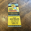 Chippewa Water Wis Phillips Minneapolis MN Advertising Matchbook 1940s