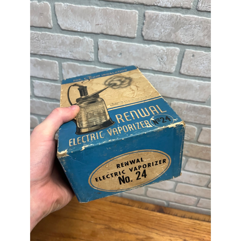 Vintage Renwal Electric Vaporizer No. 24 with Box Medical Device Instrument
