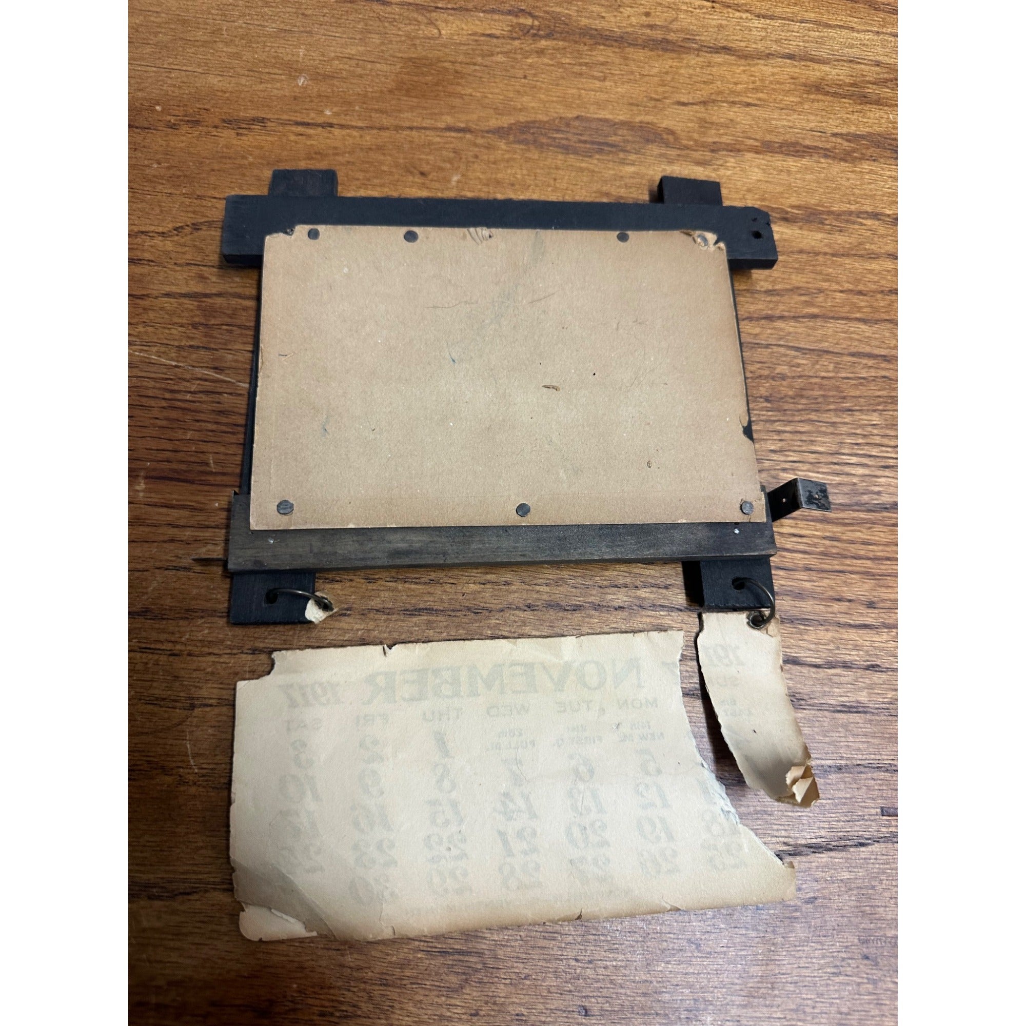 RARE Vintage c1917 Albert Lueke (Lark Wis) Advertising Sign Wine Cigars Liquor