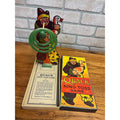 Vintage Quack Ring Toss Game Rosebud Art Co. New York USA 1940 Clown and Goose