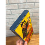 Vintage Quack Ring Toss Game Rosebud Art Co. New York USA 1940 Clown and Goose