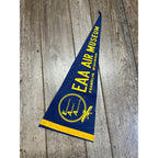 Vintage Experimental Aircraft EAA Air Musem Felt Pennant Franklin Wisconsin