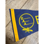 Vintage Experimental Aircraft EAA Air Musem Felt Pennant Franklin Wisconsin
