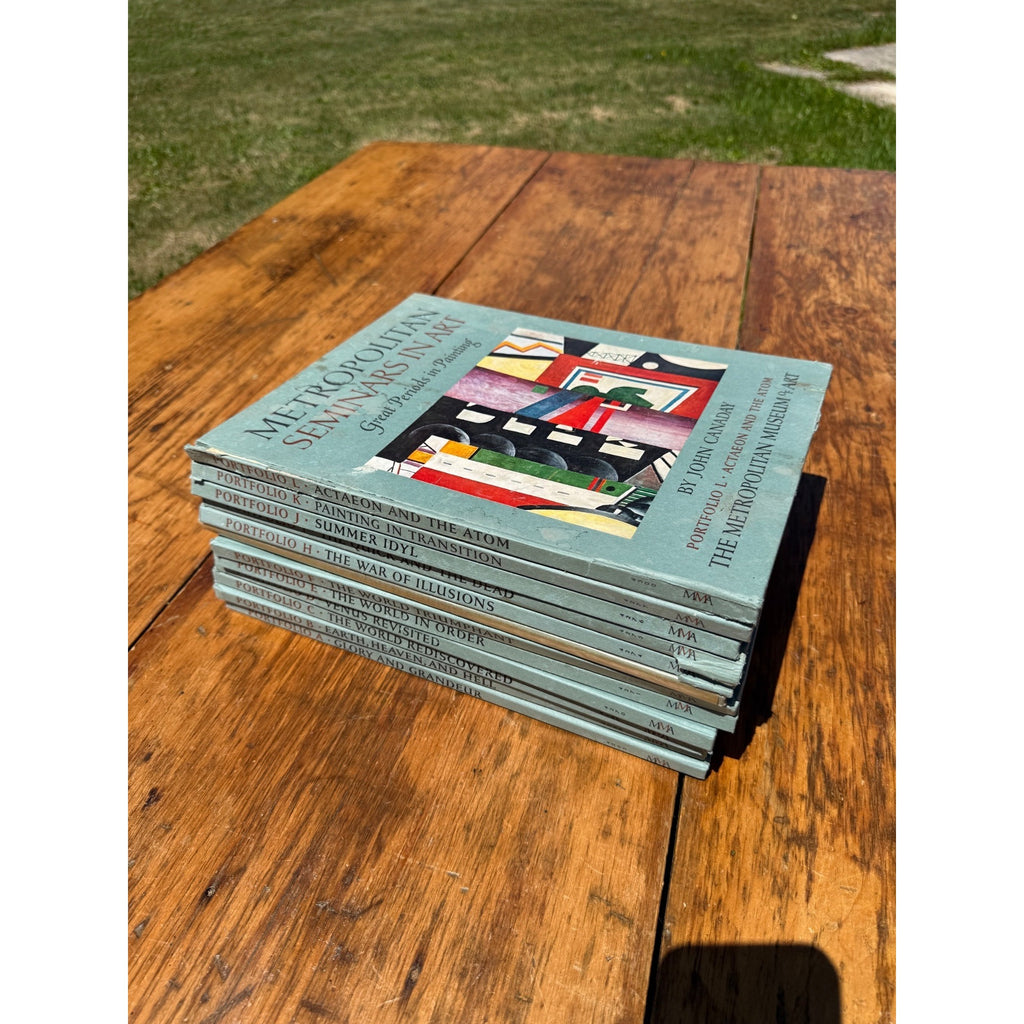 Metropolitan Seminars in Art Portfolio H Complete Set 8 Books Met Museum MCM