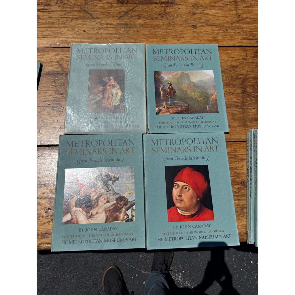Metropolitan Seminars in Art Portfolio H Complete Set 8 Books Met Museum MCM