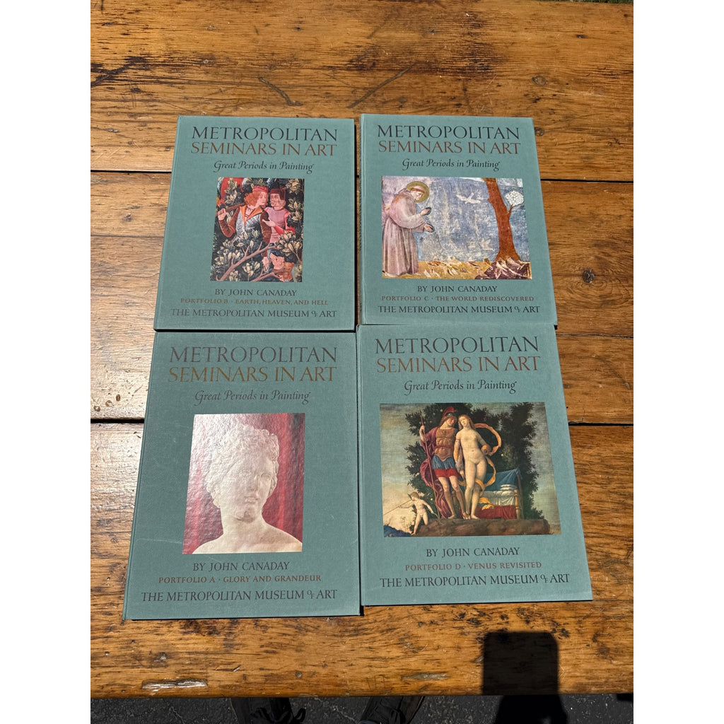 Metropolitan Seminars in Art Portfolio H Complete Set 8 Books Met Museum MCM