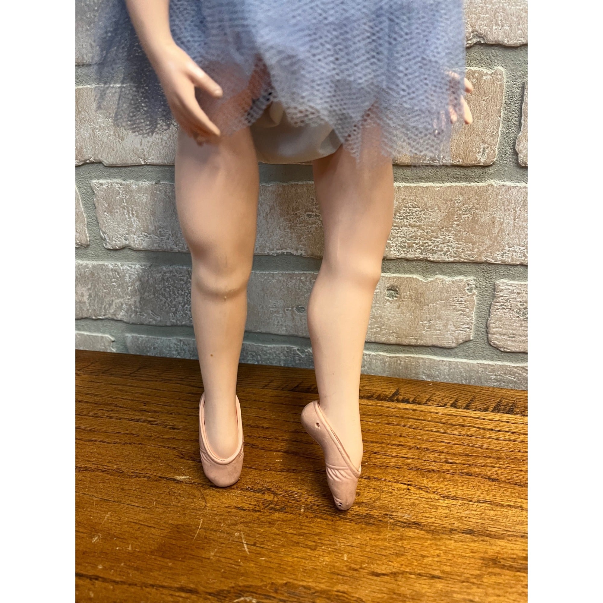 Vintage 19" Hard Plastic Straight Leg Toe Walker Doll Valentine Effanbee?