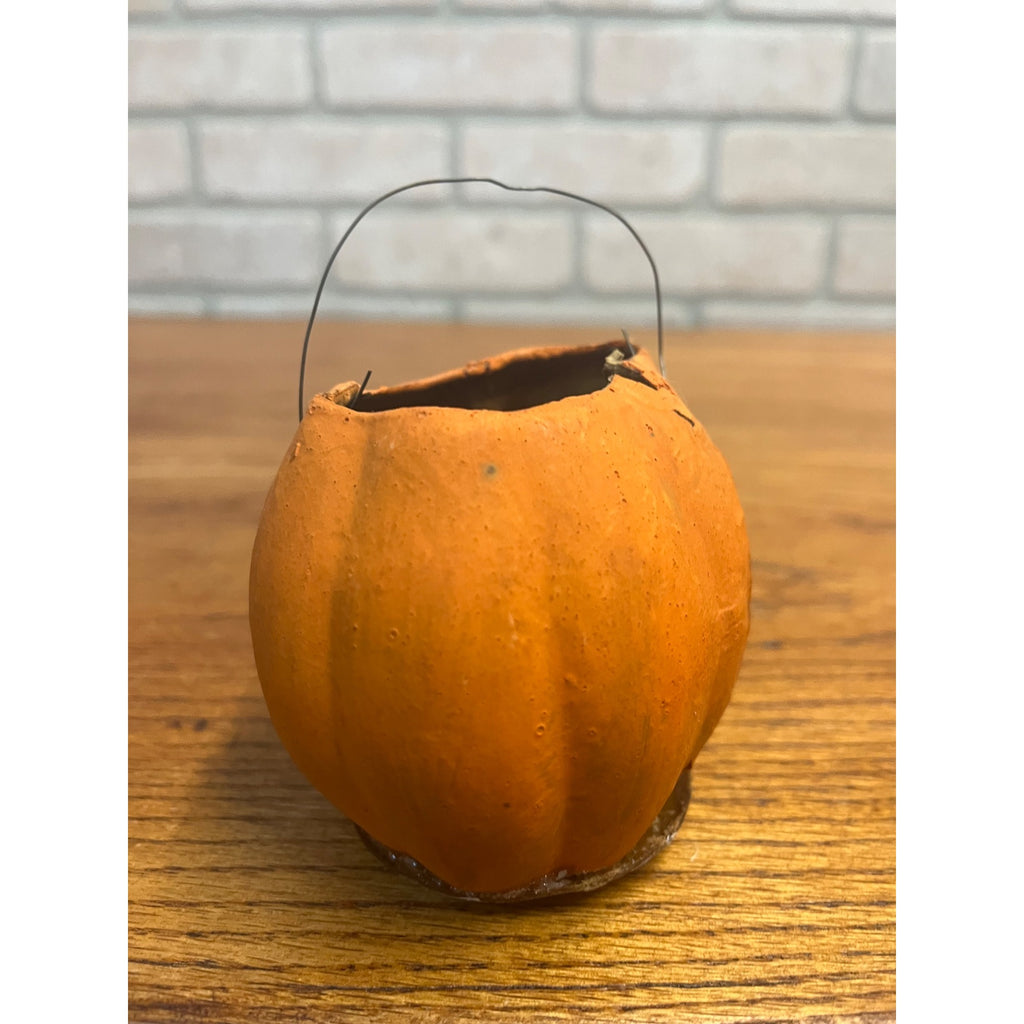 Antique Original German Halloween 3" Jack O' Lantern JOL Vintage
