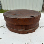 Antique 19th Century Bent Wood Pantry Box Cheese Crate Primitive Country