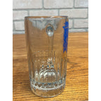 Vintage Heileman's Old Style Beer Heavy Glass Mug Stein Barware Wisconsin