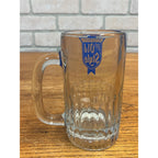 Vintage Heileman's Old Style Beer Heavy Glass Mug Stein Barware Wisconsin